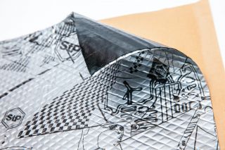 Купить Шумоизоляция ВИБРОПЛАСТ i-SILVER 20 (2 мм 0,53 х 0,75), купить шумоизоляцию,