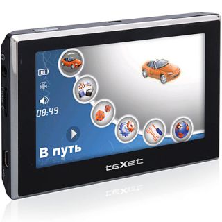 Купить Навигатор Texet TN-505 (карта Навител), купить  навигатор