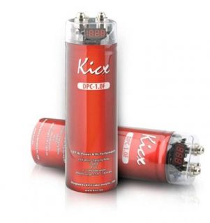 Купить Конденсатор Kicx DPC 1.0F (с цифровым вольтметром), купить кондексатор