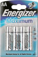 Батарейка Energizer Махimum AA/LR6 (пальчиковые)
