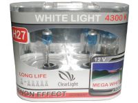 Лампа ClearLight H27 12V-55W WhiteLight (2 шт.)