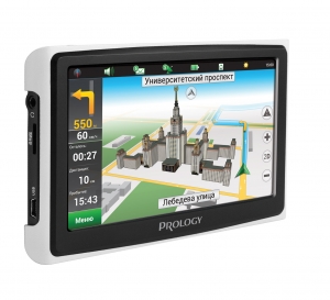 Купить Навигатор  Prology iMAP-5300 Black-White (карта Навител), купить навигатор